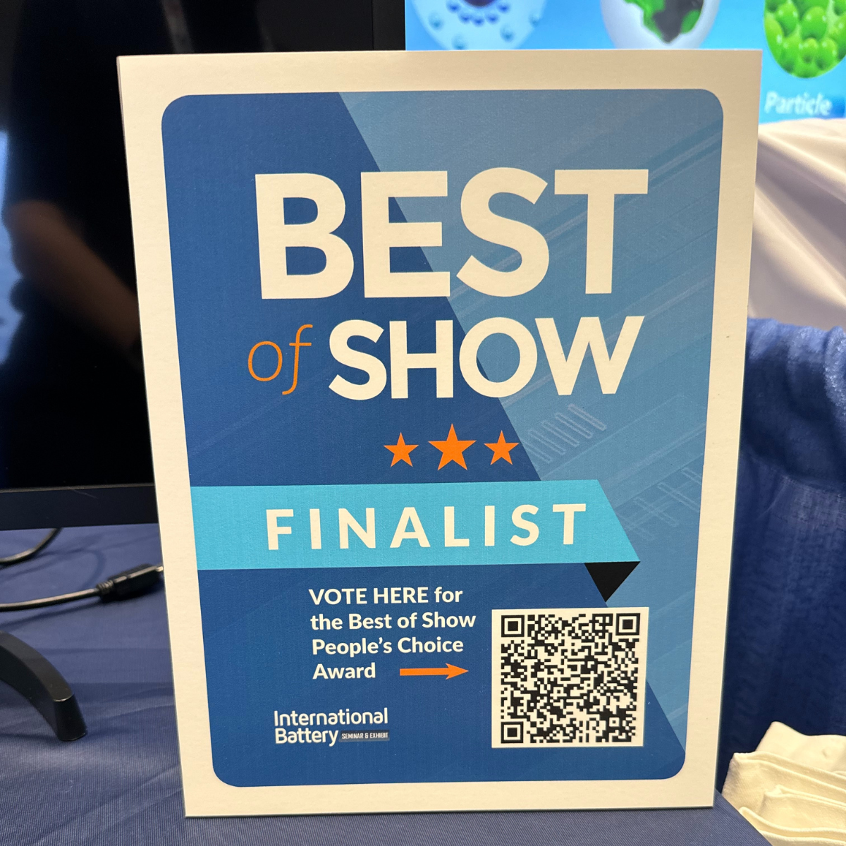 CHASM's NTeC-E CNT Additive Technology Recognized as Best-of-Show Finalist at the 2024 International Battery Seminar & Expo